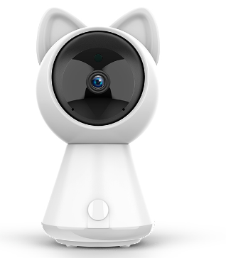 FREDI 1080P Kitty Cloud IP Camera, Auto-Tracking CCTV for Home Security, Wireless WiFi Surveillance