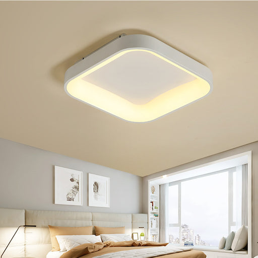 Square Ceiling Lamp Warm And Romantic Nordic Study Led Lamps