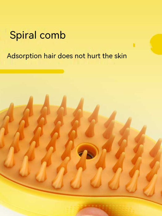 Electric Pet Massage Spray Comb, Steam Brush for Grooming
