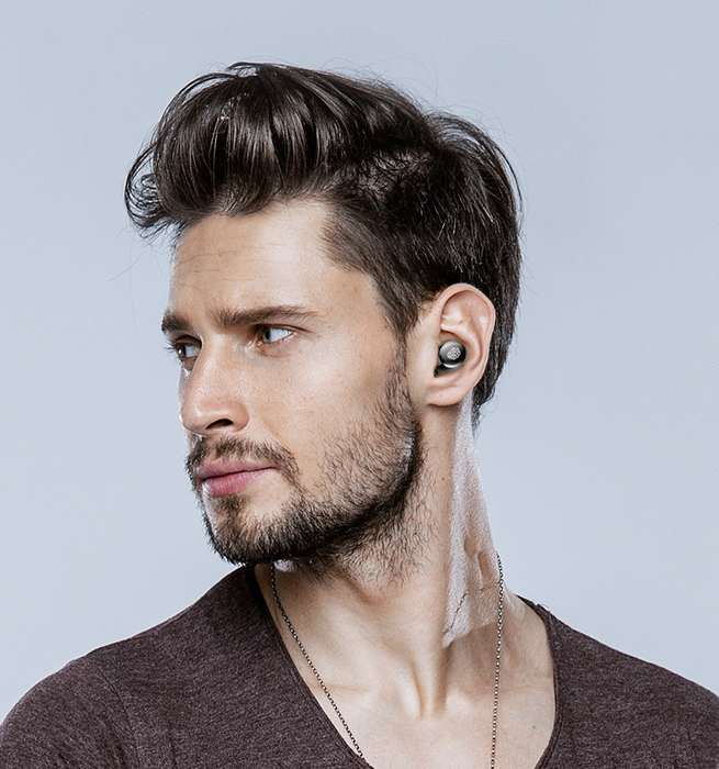 Modern Bluetooth earphone