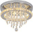 Crystal Ceiling Lamp Round Light Luxury Creative Bedroom Lamps