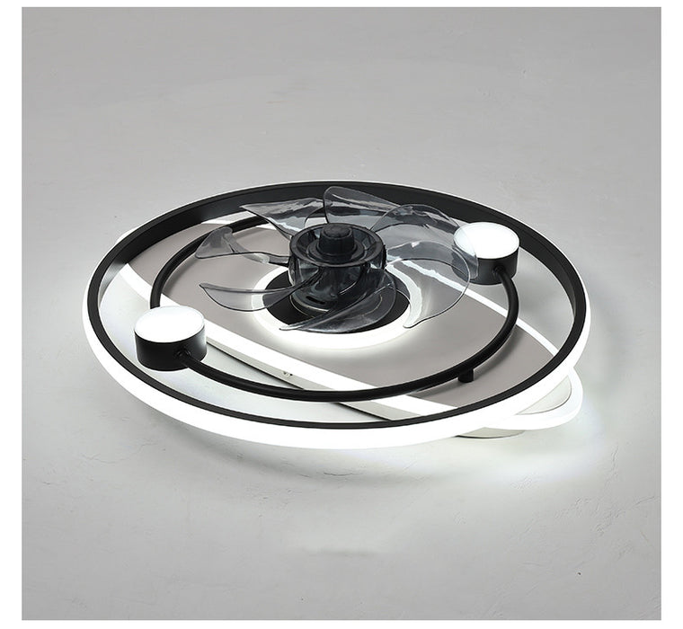 Fan Led Ceiling Lamps Are Suitable For Restaurants And Household Rooms