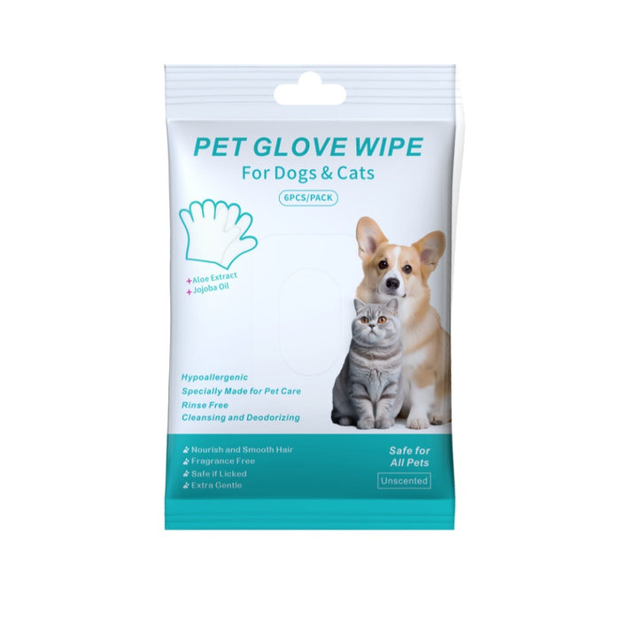 Disposable Pet Cleaning Gloves: Ideal for Cat and Dog Grooming - Pet Products